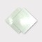 White Opaque COE 96 Fusible Glass Sheets / Mosaic Squares - 2 Pack